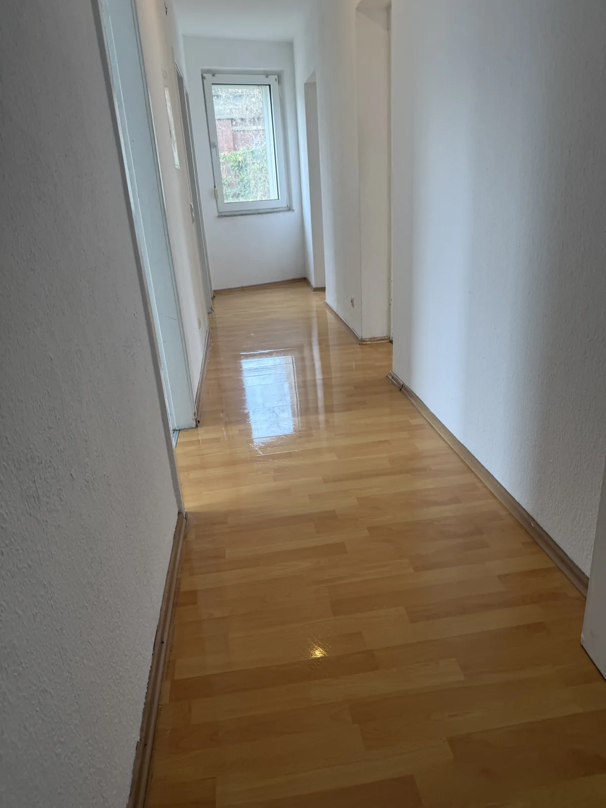 Gereinigter heller Flur