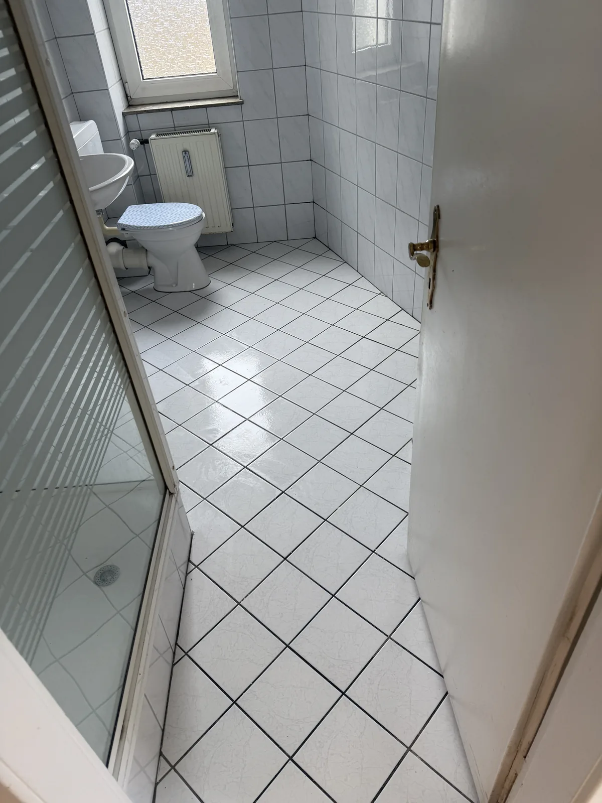 Gereinigtes Badezimmer
